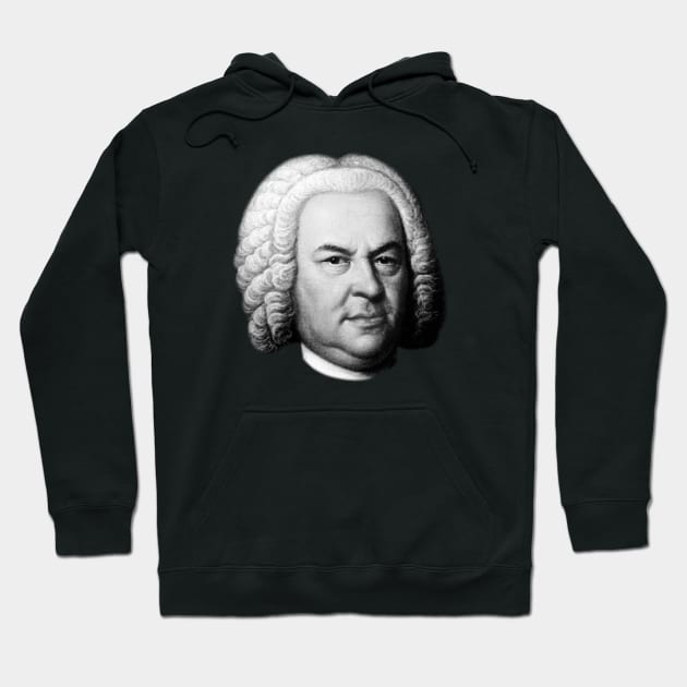 Johann Sebastian Bach Hoodie by TheMusicophile